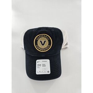 Nike Vanderbilt University Heritage 86 Trucker Hat Men's OSFM Black Adjustable